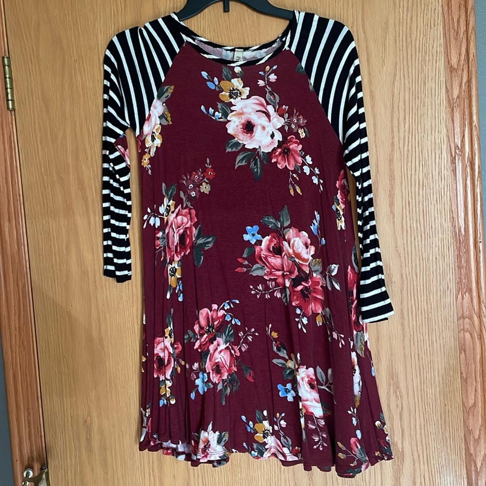 Long sleeve tunic dress shirt